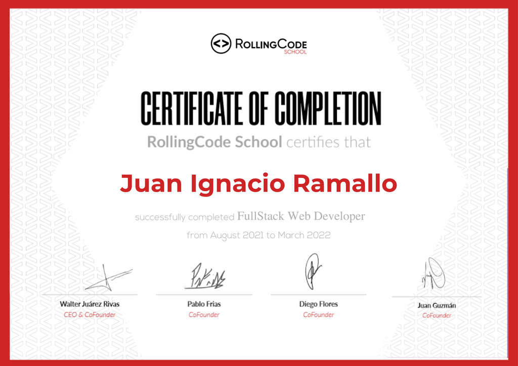 Juan Ramallo - Data Engineer | Full Stack Developer | LinkedIn